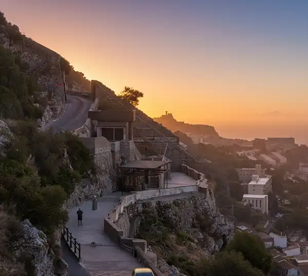 Apes`Den and return to the town